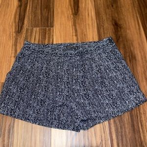 Express Black & White Shorts Size 0